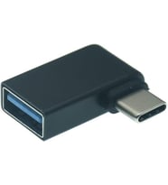 Type C 3.1 To Usb 3.0 Şarj 90 Dirsek Köşe Çevirici Dönüştürücü Adaptör