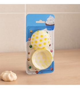 Muffin Kek Kapsülü Kağıt 7.5 cm x 2 cm - 50'li