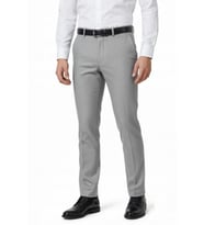Erkek Regular Fit  Kumaş Pantolon Likra Kumaş BGL-ST05032 (Gri)