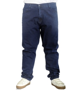 Mode XL Büyük Beden Erkek Kot Pantolon STEFANO BLUE 22938 MAVİ
