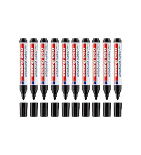 Edding Tahta Kalemi Yuvarlak Uçlu 1.5-3MM Siyah 260 (10'Lu Kutu)
