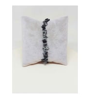 Obsidyen Taşı Küçük Taşlar Bileklik (52258)