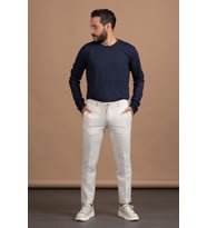 Regular Fit Bisiklet Yaka Rayon Kumaş Full Likralı Uzun Kol Sweatshirt