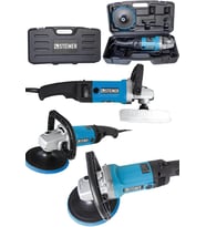 Steiner Germany Technology 3000 Watt Profesyonel Devir Ayarlı Pasta Cila Polisaj Makinesi Mavi