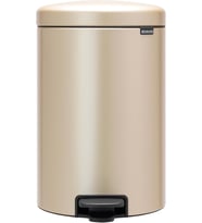 Pedallı kova, metalik altın, 20 l