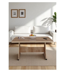 Tekerlekli MDF Masa 61x119x68