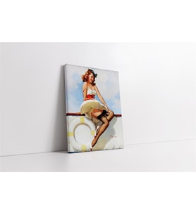 Marliyn Monroe Soyut Resim Kanvas Tablo