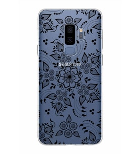 Samsung Galaxy S9 Plus Kapak Nostalji Desen Tasarımlı Şeffaf Silikon Kılıf