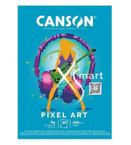 Canson Xsmart Pıxel Art A4 120g 40 Sayfa
