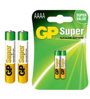 GP 25A İncenin İncesi AAAA Alkalin 2'li Pil