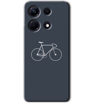 İnfinix Note 30 Pro Kılıf HD Desen Baskılı Kılıf - Bike