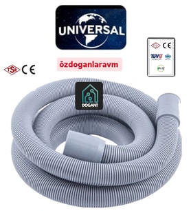 Üniversal Çamaşır/Bulaşık Makine Tahliye Hortumu 1,5 Mt