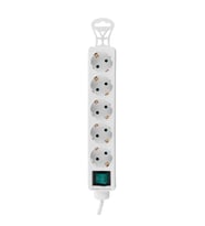 Northcity S-LINK SPG-F05 Akım Korumalı 5 Soket Beyaz Priz 1.5m Kablo