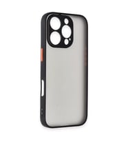 İphone 16 Pro Max Kılıf Montreal Silikon Kapak - Siyah