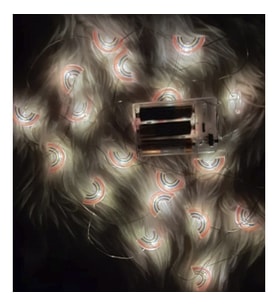 Periboia Led Işıklı Gökkuşağı Dekoratif İp (Çok Renkli)