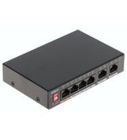 DAHUA 6port 60w 4port PoE PFS3006-4ET-60-V2 10/100 2X-UPLINK Yönetilemez Switch