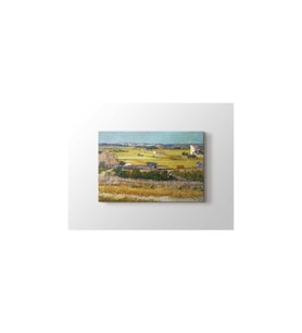 Vincent Van Gogh - The Reapingı Tablo - 106013 - 60x60 Cm