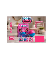 Banyo Topu Banyoda Köpüren Renkli Banyo Topu Oyuncak Banyo Topu 200 Gr 2 Adet