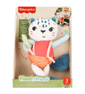 Fisher Price Eğlenceli Dostum Kar Leoparı Peluş HKD64