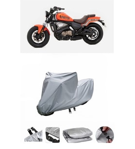QJ SRV 550 ST  Gri Motosiklet Brandası ARKA ÇANTA UYUMLU DEĞİLDİR