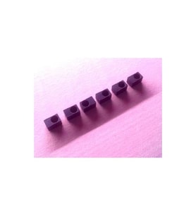 Graph Tech LW-1080-05 Floyd Rose Köprüler İçin Çelik Insert Bloğu - 6'lı Set (Aksesuar)  Paslanmaz Çelik Dayanıklılığı, Tel Kilitleme Mekanizması ve Uzun Ömürlü Yedek Parça