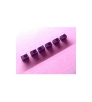 Graph Tech LW-1080-05 Floyd Rose Köprüler İçin Çelik Insert Bloğu - 6'lı Set (Aksesuar)  Paslanmaz Çelik Dayanıklılığı, Tel Kilitleme Mekanizması ve Uzun Ömürlü Yedek Parça
