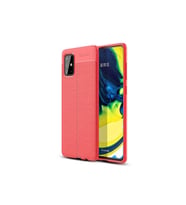 Samsung Galaxy M31S Uyumlu Kılıf Zore Niss Silikon Kapak (Kırmızı)