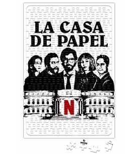 La Casa de Papel Netflix Puzzle 240 Parça Yapboz