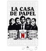 La Casa de Papel Netflix Puzzle 240 Parça Yapboz