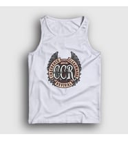 Presmono Unisex Beyaz Ccr Creedence Clearwater Revival Atlet 489550tt (Beyaz)