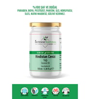 Hindistan Cevizi Yağı Soğuk Sıkım 100 ml %100 Saf ve Doğal Coconut Oil
