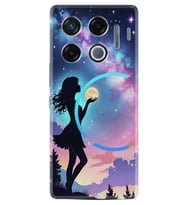Infinix GT 20 Pro Kılıf Boutique Baskılı Resimli Woman in Moon Pcode -005