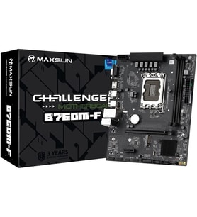 MAXSUN CHALLANGER B760M-F DDR4 HDMI PCIE 4.0 1700P MATX