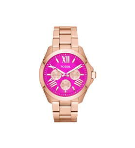 Kadın Rose Gold Yuvarlak Kol Saati