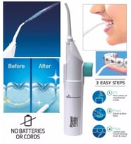 Portatif Tasarım Power Floss Mekanik Diş Ve Ağız Temizleme Aleti