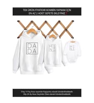 Baba Oğul Kız Dada Mini(TEK ÜRÜN FİYATIDIR KOMBİN YAPMAK İÇİN EN AZ 2 ADET SEPETE EKLEYİNİZ)