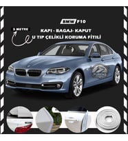 Bmw F10 Oto Araç Kapı Koruma Fitili 5metre Parlak Beyaz Renk