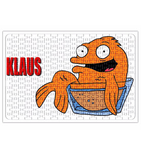 American Dad Klaus The Fish Puzzle 240 Parça Yapboz