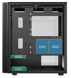 AZTECH 600w SKYLINE AZT04 RGB Gaming Mid-Tower Pc Kasası