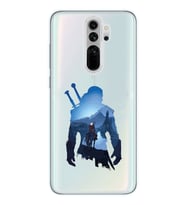 Xiaomi Redmi Note 8 PRO Uyumlu The Witcher Tasarımlı Şeffaf Telefon Kılıfı