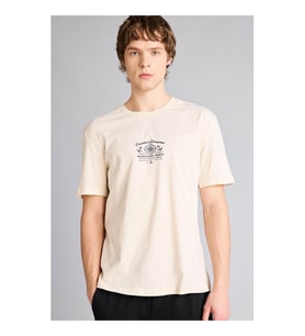 Defacto Baskılı Taş Erkek T-Shirt G3223AX/BG766