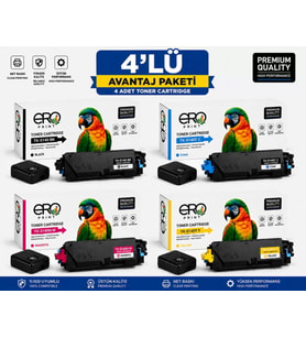 Kyocera ECOSYS M6130 Muadil Toner - 4 Renk Set