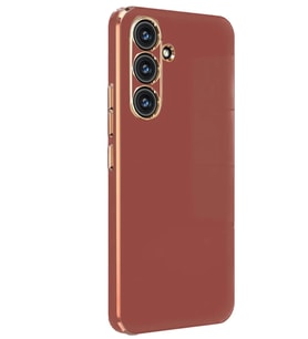 Northcity Samsung Galaxy M34 5G Uyumlu Kılıf Volet Silikon - Kırmızı