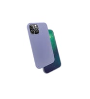 Apple iPhone 12 Pro Uyumlu Kılıf Zore Silk Silikon (Lila)