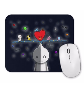 Bts Bt21  Army Mouse Pad