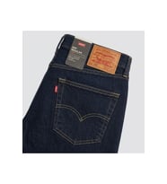 505® regular fit likralı esnek kumaş klasik Erkek Jean Pantolon--düz lacivert--