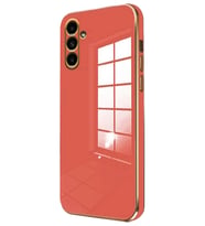 Galaxy A25 5G Kılıf Volet Silikon - Kırmızı