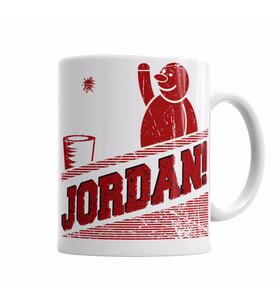 JORDAN! Kupa Bardak Porselen