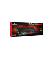 GAMEBOOSTER G69K Outlander Rainbow Aydınlatmalı Membrane Oyun Klavyesi
