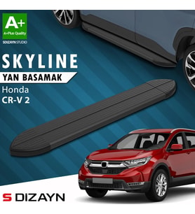 Honda CR-V 5 Skyline Siyah Yan Basamak 173 Cm 2018-2022 A+ Kalite